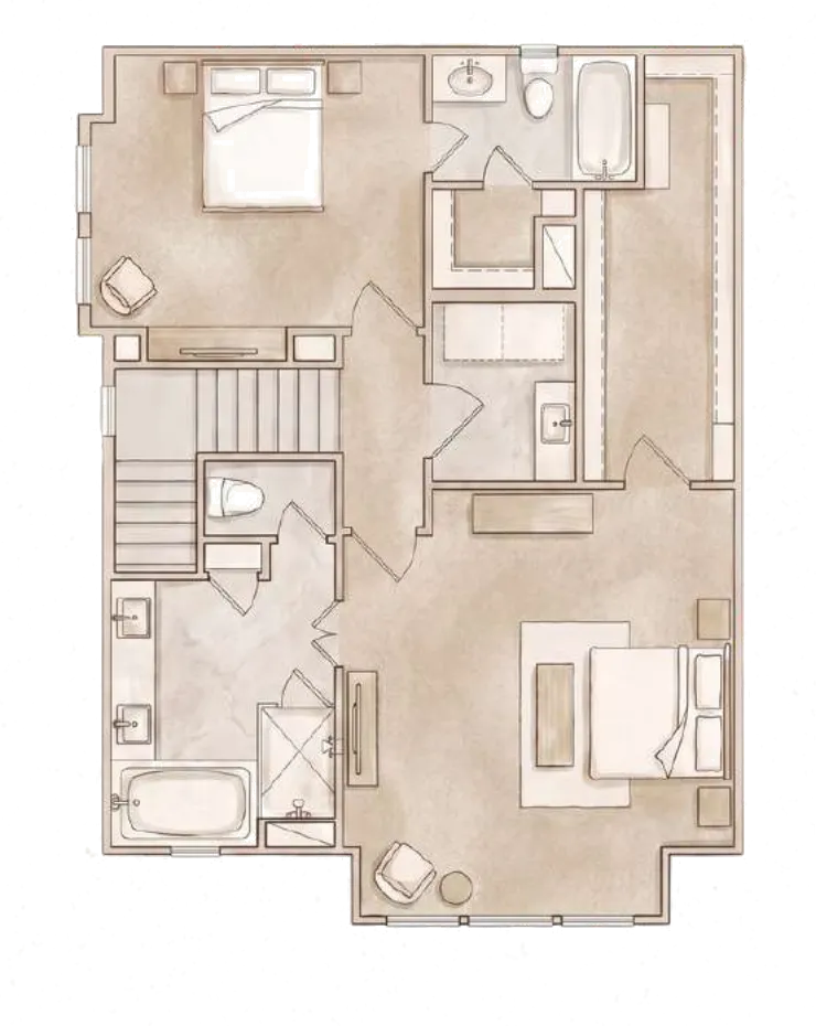 The sanctuary — plan