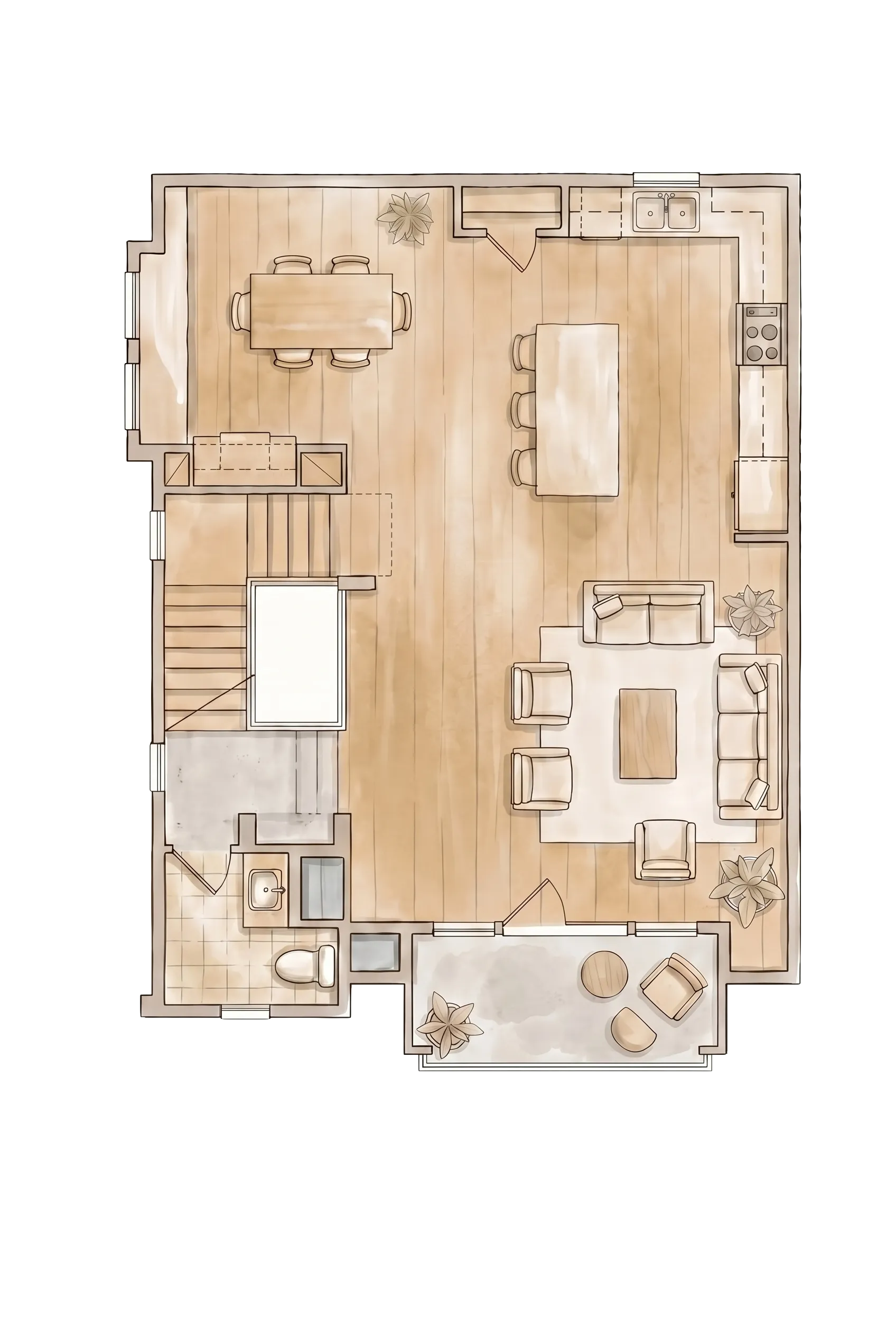 The Horizon — Second floor