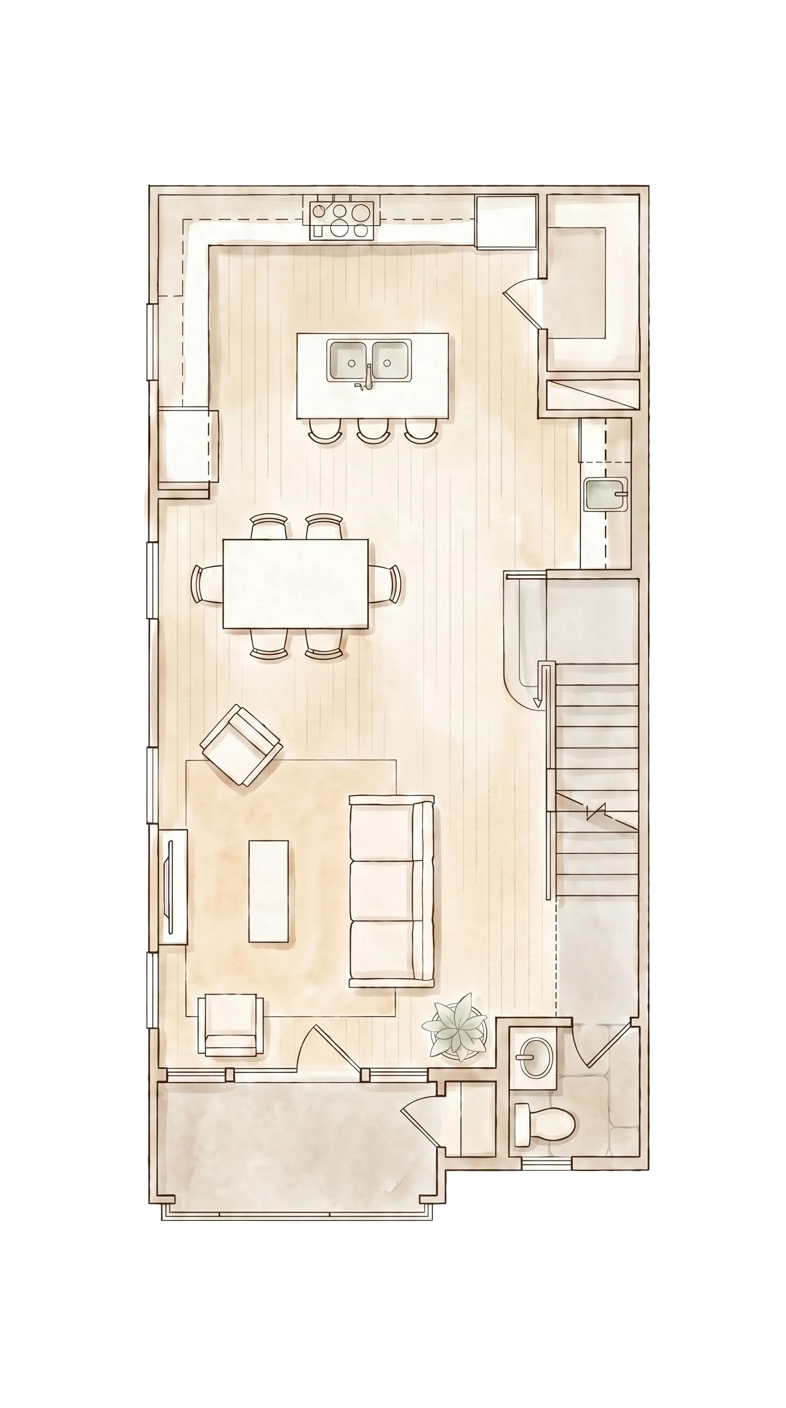 Meridian — Second floor