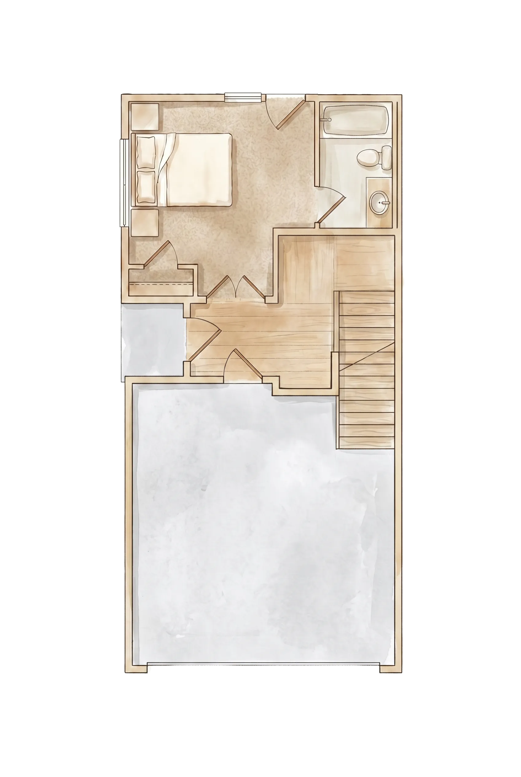 The Trace — First floor