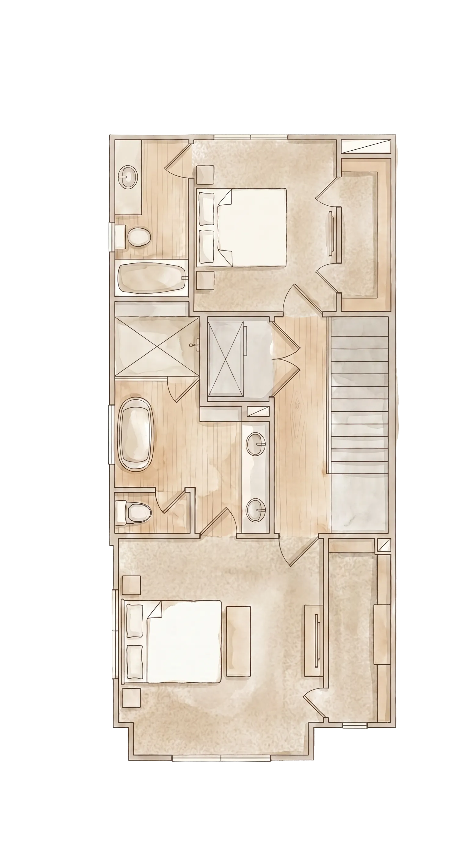 The Trace — Third floor